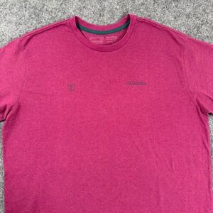 Patagonia T Shirt Large Pink Short Sleeve Regular Fit Recycled Polyester‎ Men's